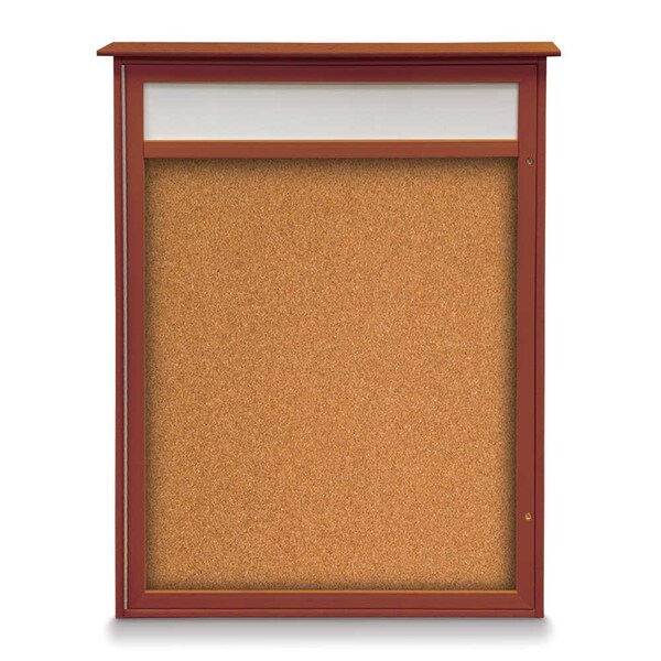 Double Door Enclosed Indoor Letterboard